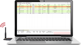 Newsteo RF-Monitor Echtzeit-Monitoring an einem Standort