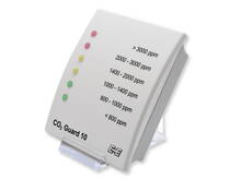 CO2 Guard 10 - CO2 Ampel-Messgerät Der Messgerät unterstütz bei der Messung und Monitoring des CO2 Gehalts in Räumen.Eine Warnampel zeigt wenn ein CO2-Grenzwert erreicht ist.